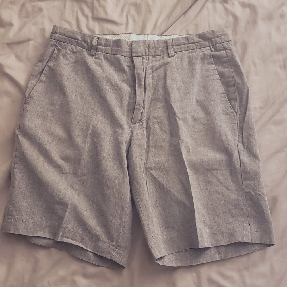 J. Crew Ludlow Slim Short Grey 9in
